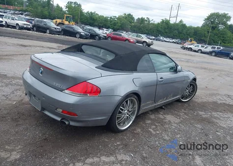 2007 BMW 650I из США, поврежденный, VIN WBAEK13567CN83841